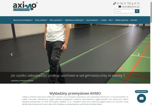 AXIMO PODŁOGI OBIEKTOWE